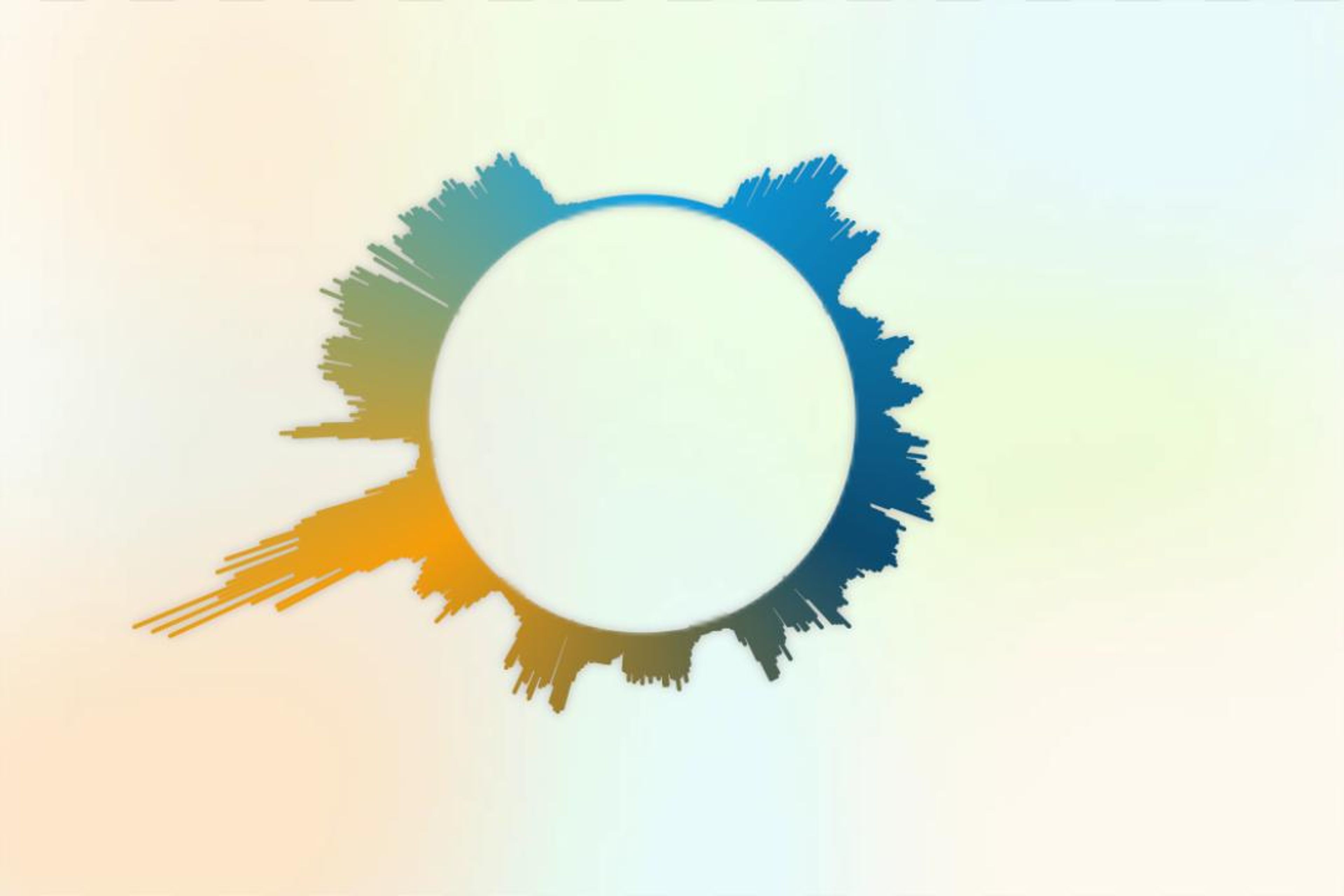 WaveVisual sound wave art template: Template
