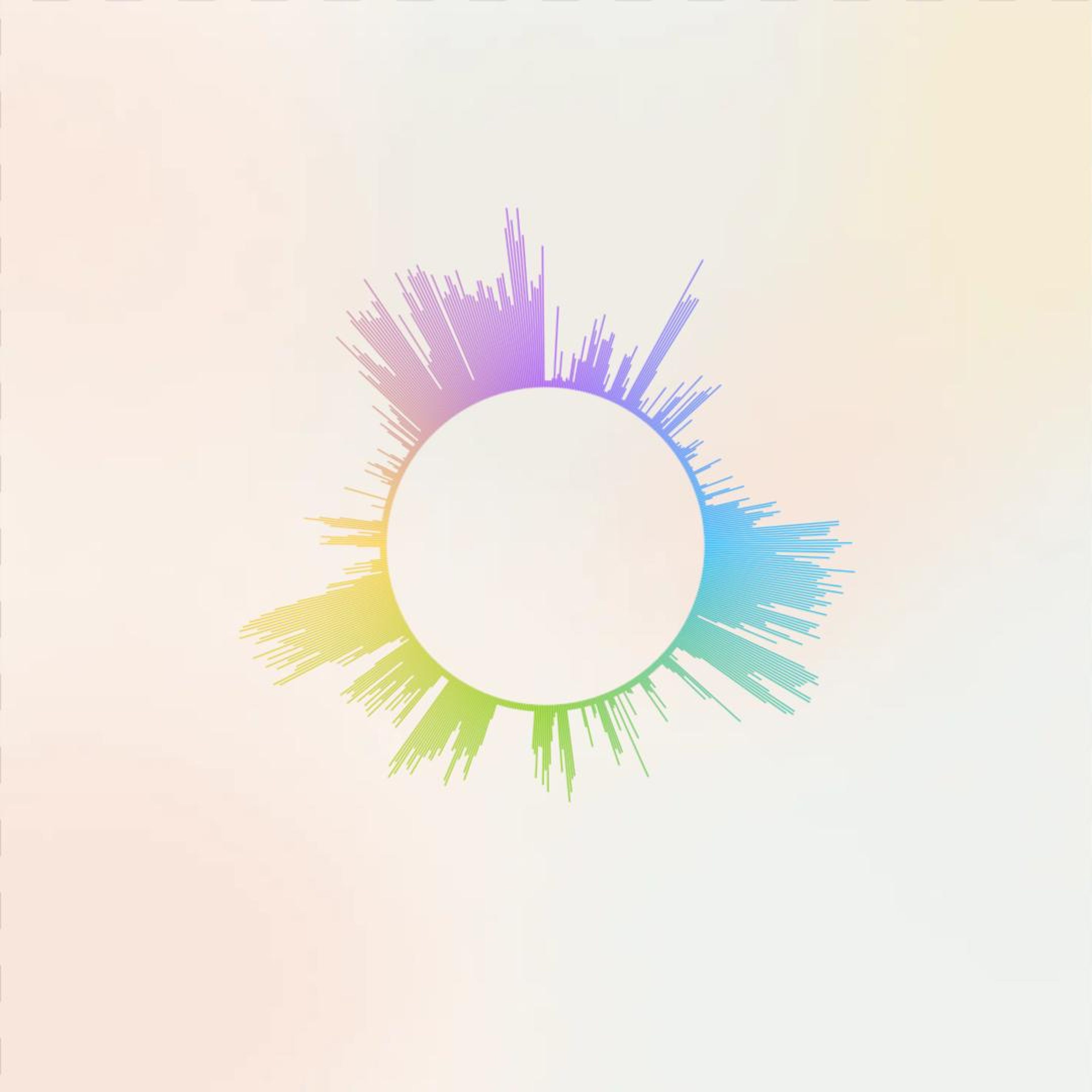 WaveVisual sound wave art template: Template