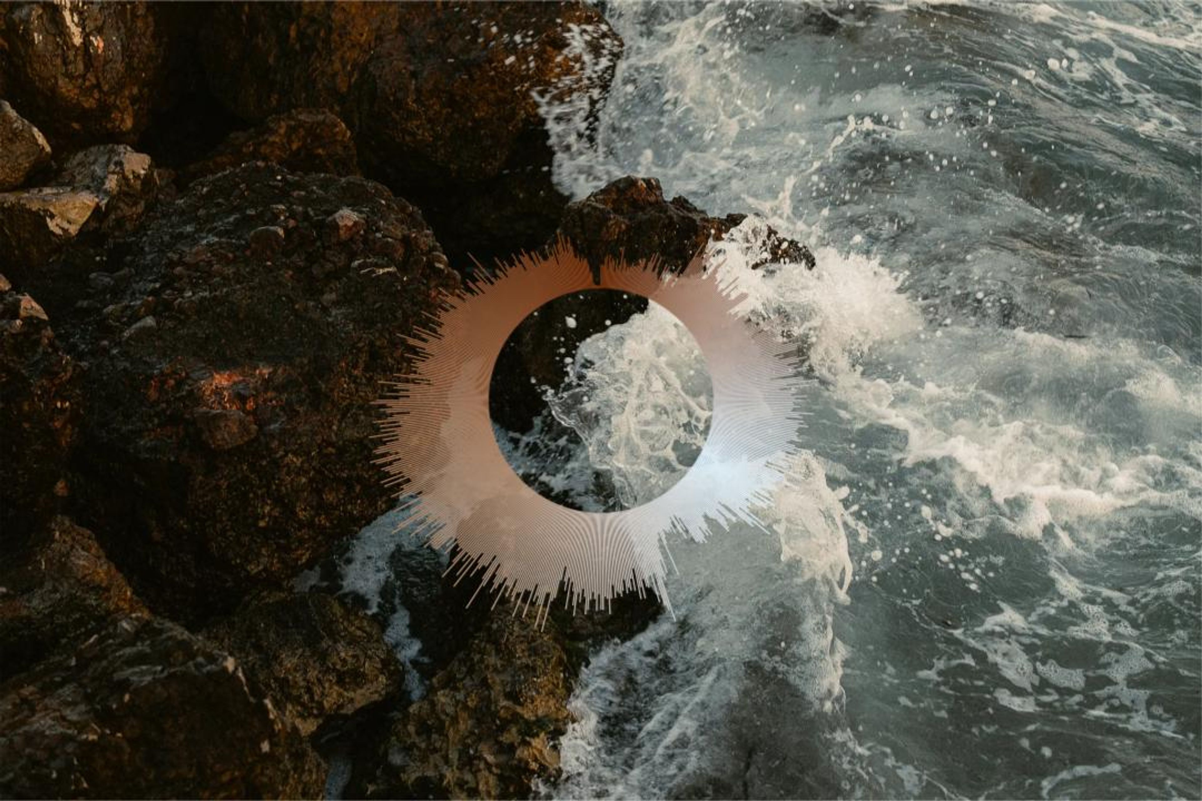 WaveVisual sound wave art template: Template